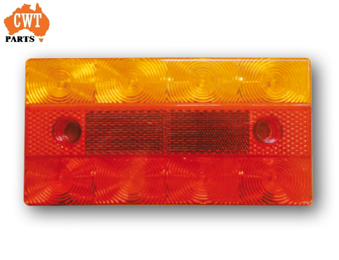 Ultra Slim Rectangular LED Tail Lamp – Multi Volt