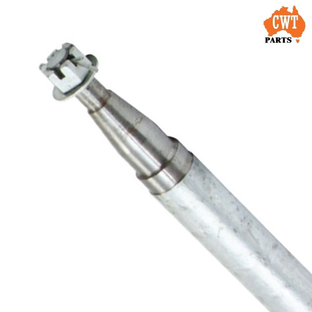 Axle 39mm x 1981mm(78”) Galvanised